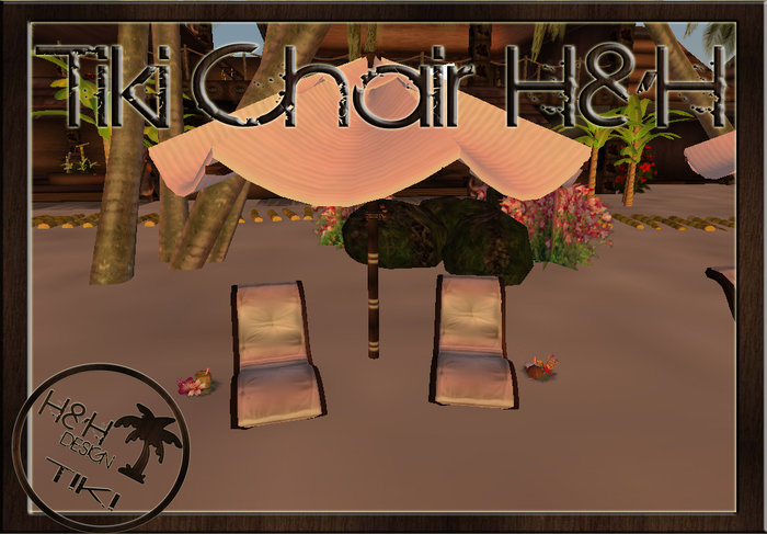 Tiki Chair 4 colors Box H&H