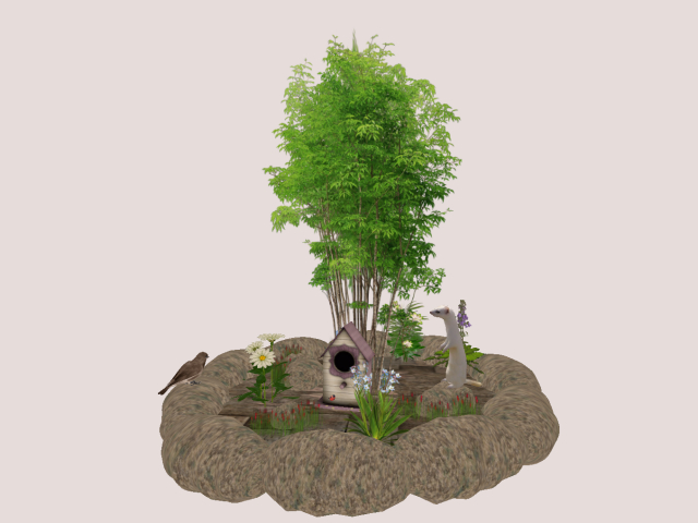 Little round garden