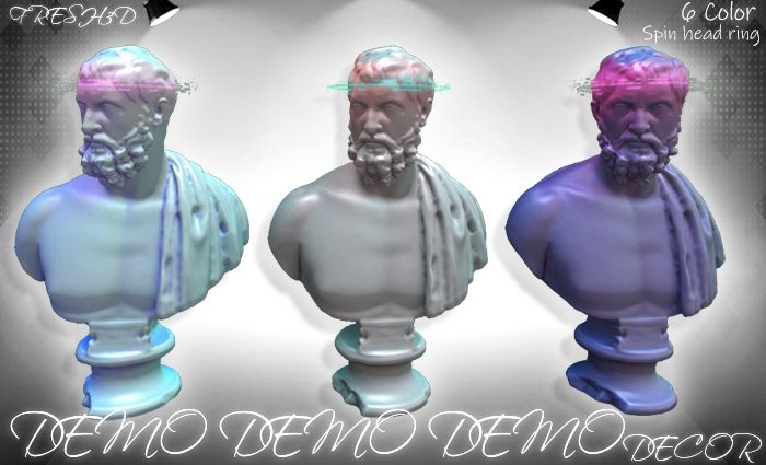 FRESH3D Cyber ancient statue DEMO