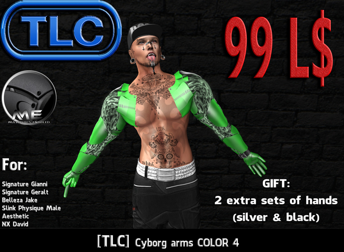[TLC] Unp. Cyber arms 4