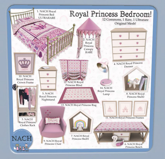 6. NACH Royal Princess Bench