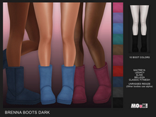 MOoH! Brenna boots dark (Add)