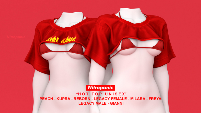 Nitropanic_HOT TOP RED UNISEX (ADD)