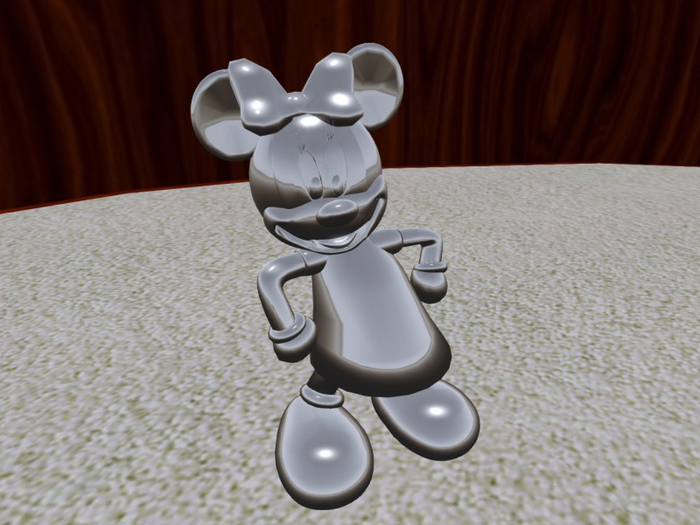 TM Miss Metal Mouse with Dress