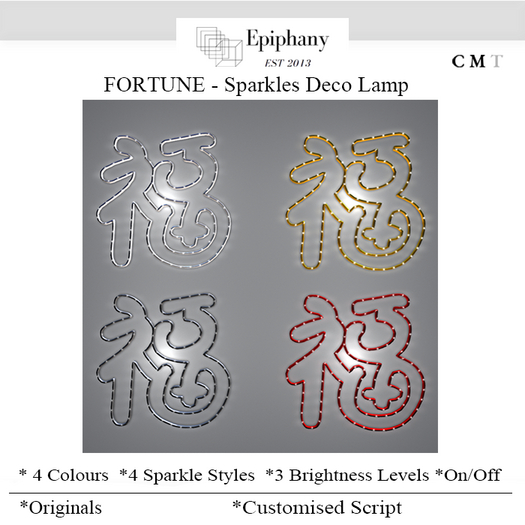 Sparkling Fortune Lamp