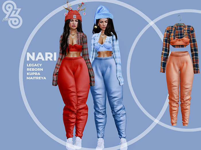 Four23 Nari Set Orange
