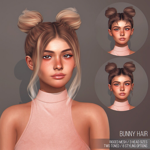 CHAIN - Bunny Hair - FATPACK