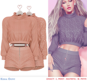 .Safira. Keesha Outfit Nude