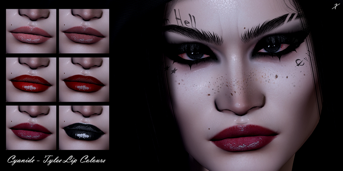 ! Cyanide - Tylee Lip Colours