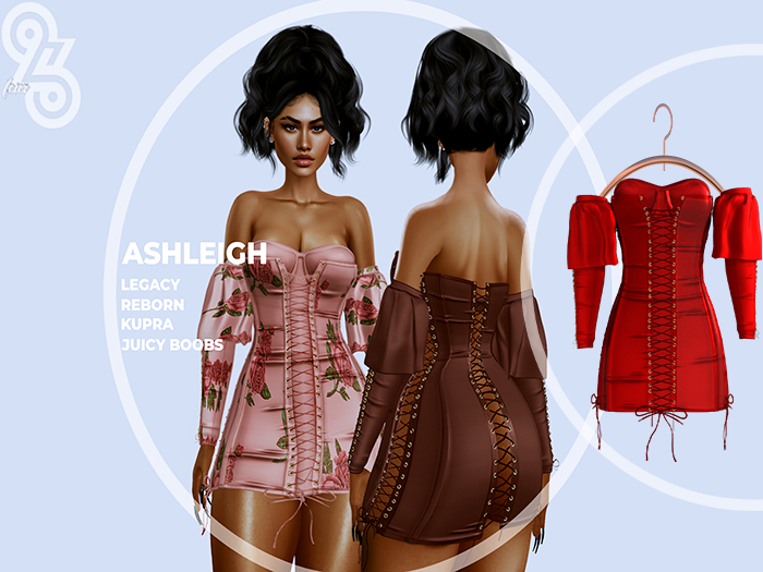 Four23 Ashleigh Dress Red