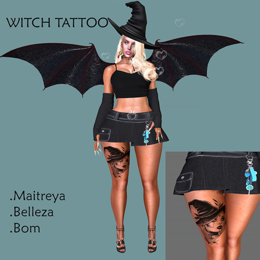 ANKA TATOO - WITCH  TATOO