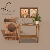 LouChara Santa Fe Console and Decor 