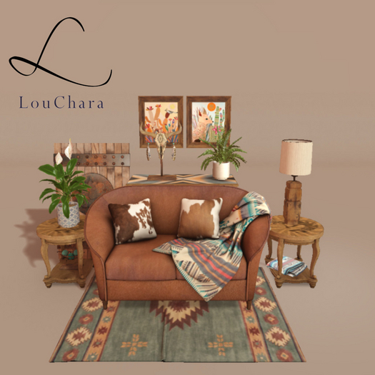 LouChara Santa Fe Living Room