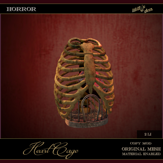 Lilith's Den - Heart Cage *