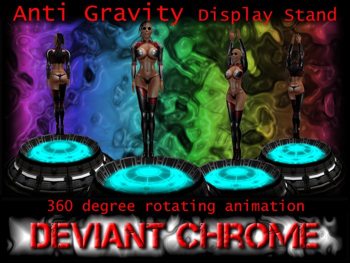 DC Anti Gravity Display and Psoe Stands 