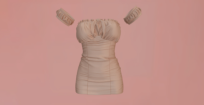 Alba - Dress - solido7