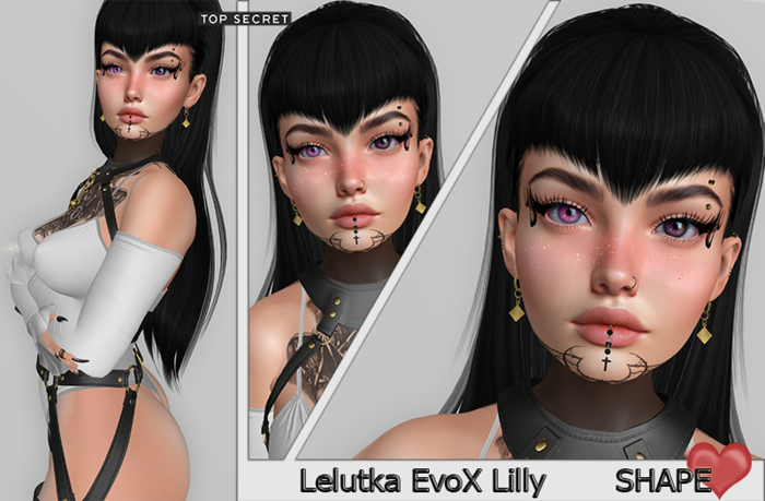 Top Secret Shape Second Life Marketplace - TOPSecret Shape Camila Lel EvoX LILLY