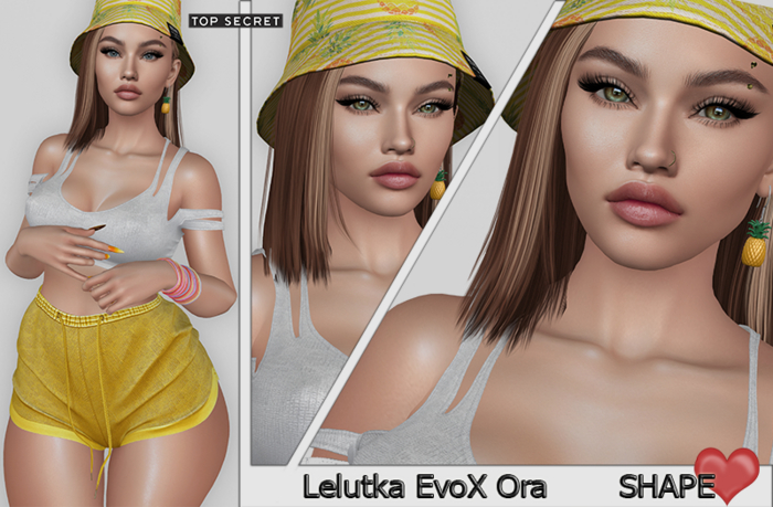 Top Secret Shape Second Life Marketplace - TOPSecret Shape Madeleine lel EvoX Ora