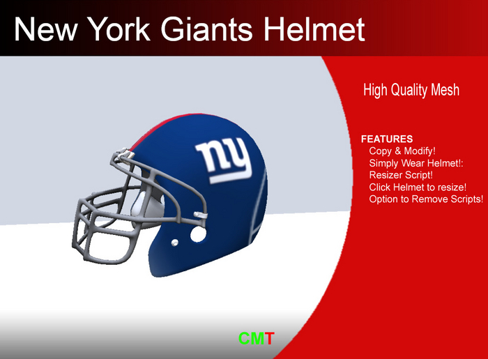 New York Giants Helmet