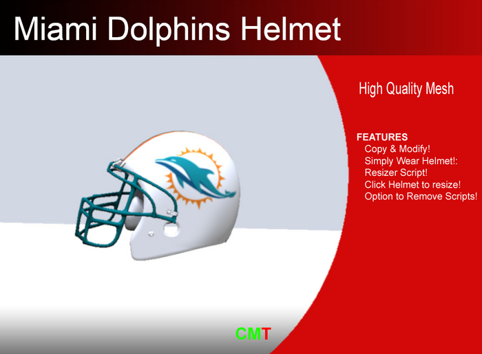 Miami Dolphins Helmet 