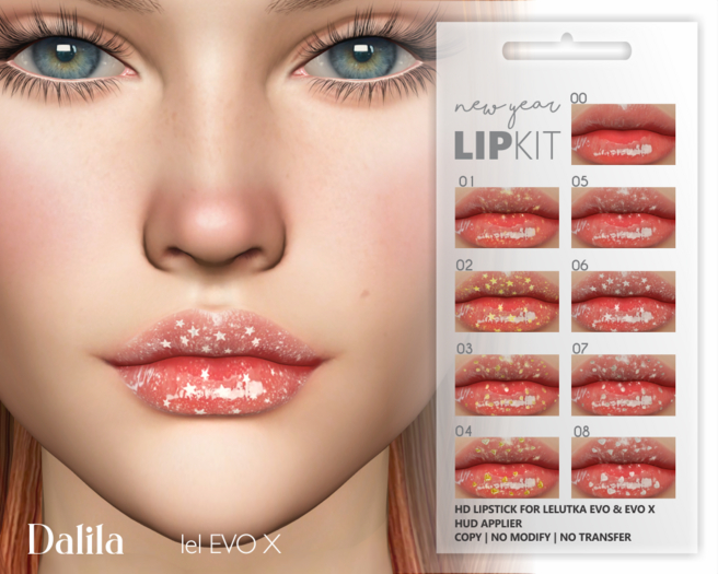 Dalila New Year Lip Kit 