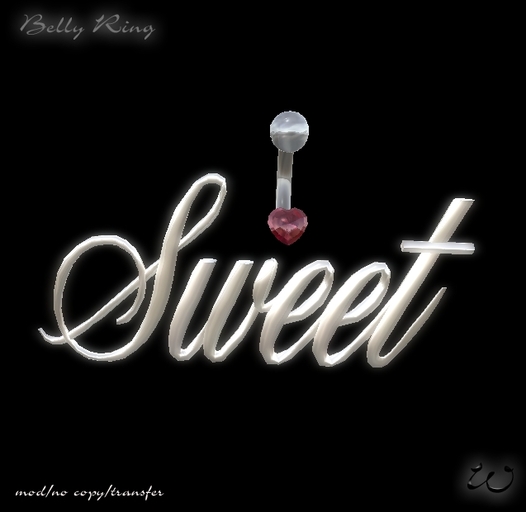 ~WC~ Belly Ring "Sweet"