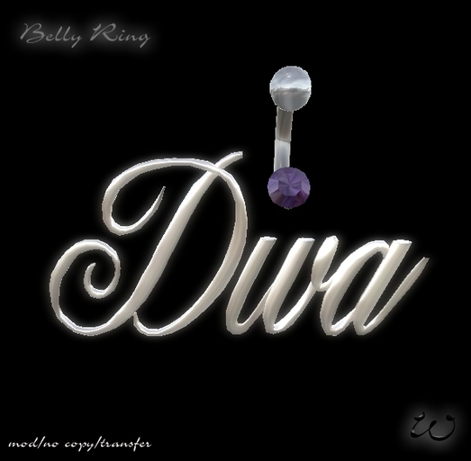 ~WC~ Belly Ring "Diva"
