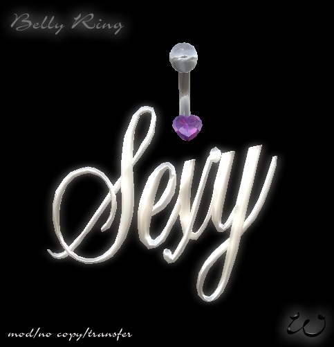 ~WC~ Belly Ring "Sexy"