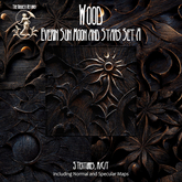 TGR - Wood - Everin Sun Moon and Stars Set A boxed