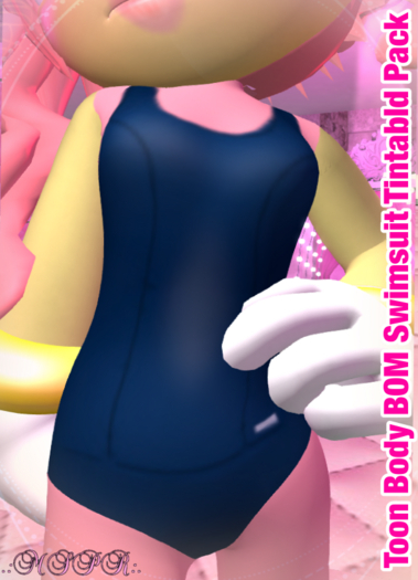 :MSPR: - Toon Body BOM Swimsuit Tintable Pack