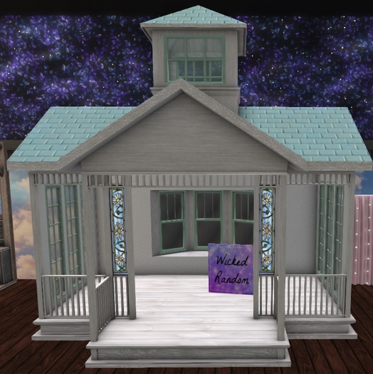 SR Garden Pavilion - White v2 RARE