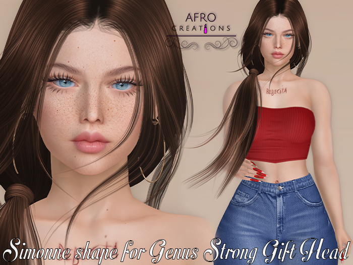 Second Life Marketplace - Simonne Shape for Genus strong Gift Head for ...