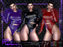 Ravenne Furr Booty Short Set,70 + colors, .Luna Chelsea