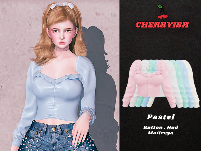 ::CHERRYISH:: Aileen Top - Pastel(pack)