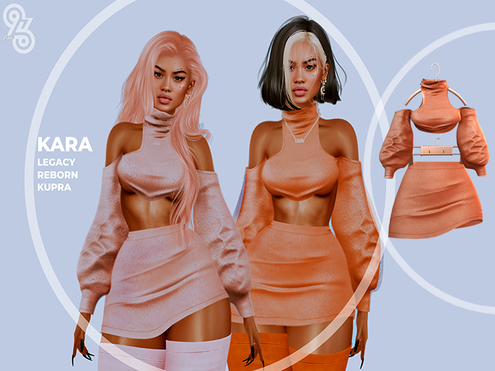 Four23 Kara Set Orange