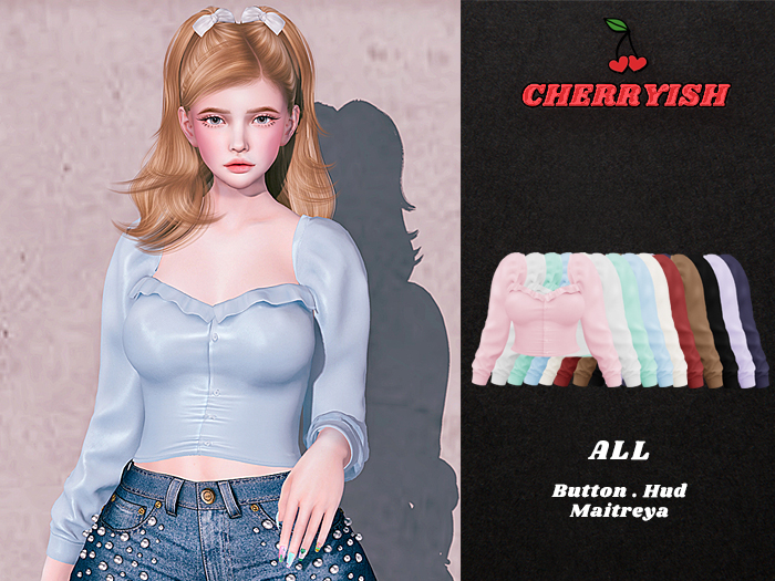 ::CHERRYISH:: Aileen Top - All(Fatpack)
