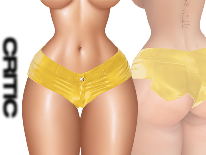!CRITIC Rubi Shorts - Yellow