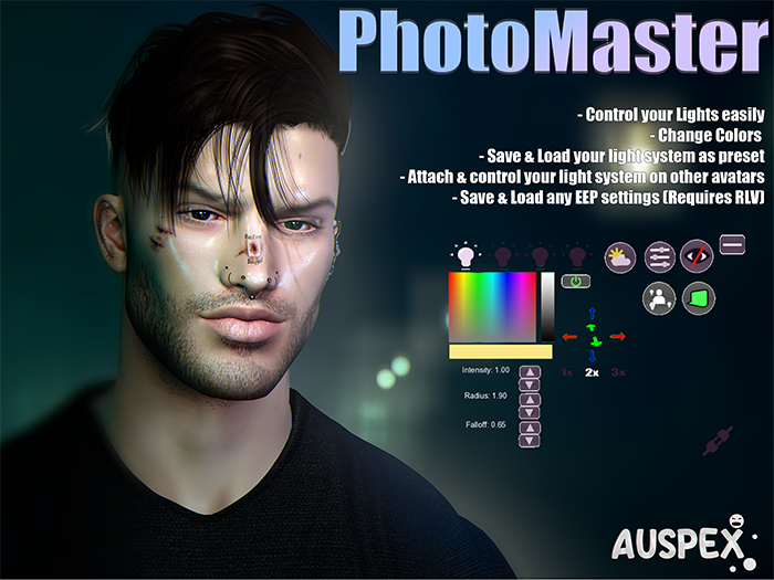 -] Auspex [- PhotoMaster 2023 - Control Lights & EEP for yourself and friends ⭐
