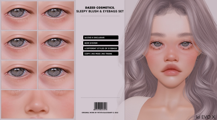 Dazed. Sleepy Eyebags & Blush - lel EVOX