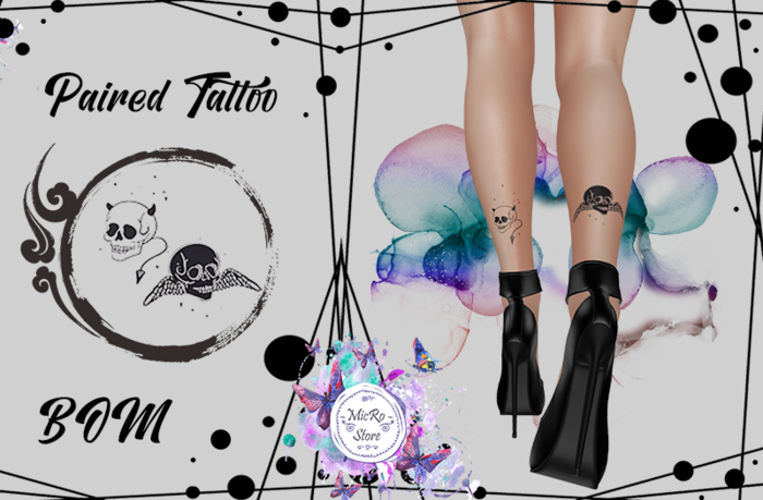 - MicRo - Paired Tattoos Angel demon