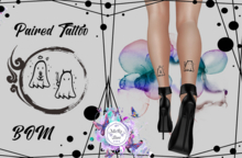 - MicRo - Paired Tattoos Booo ghost