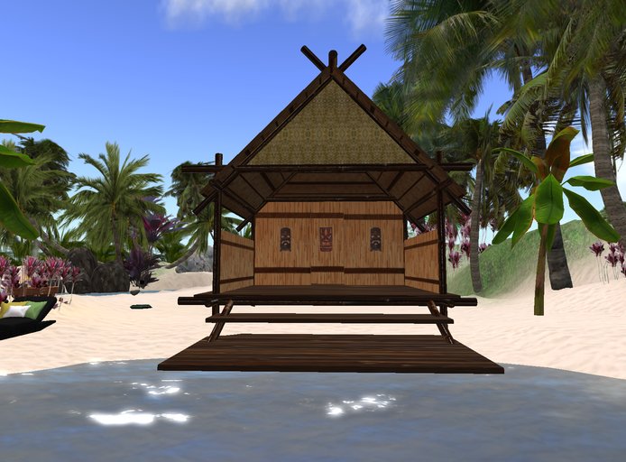 Tiki Hut - Bamboo