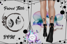 - MicRo - Paired Tattoos Funny ghost