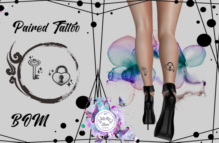 - MicRo - Paired Tattoos Lock key
