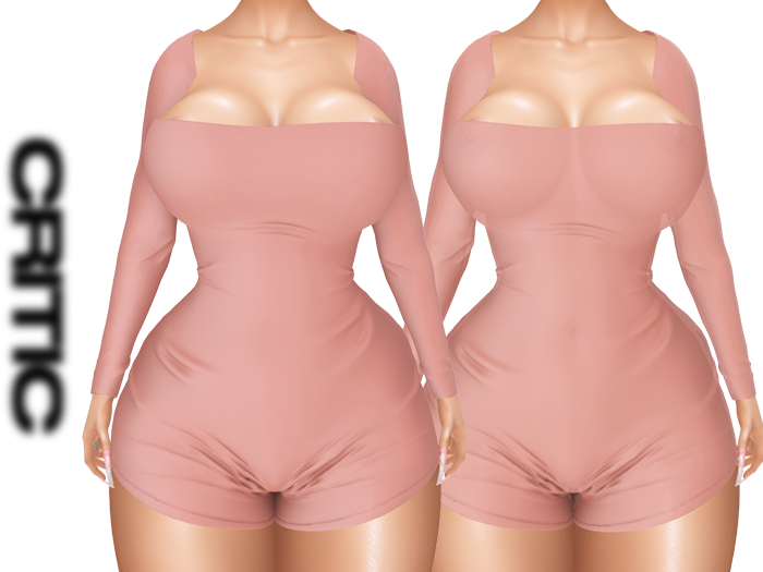 !CRITIC Stas Romper - Nude