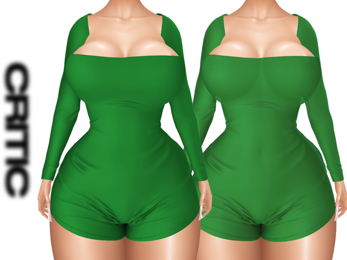!CRITIC Stas Romper - Green