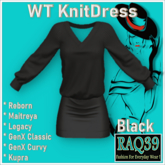 [R39] WT KnitDress-Black