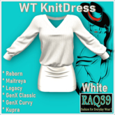 [R39] WT KnitDress-White