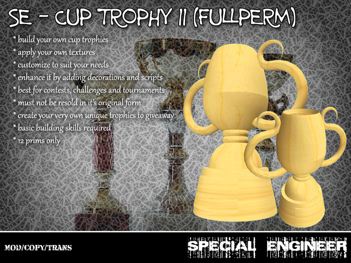SE - Cup Trophy II (Full Perm) (Boxed)