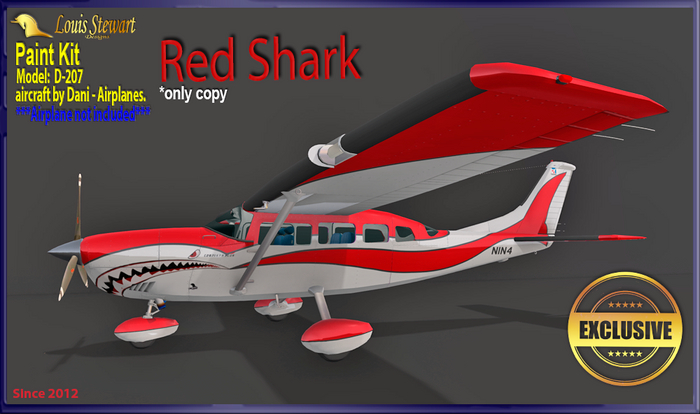 Paint D-207 (Shark Red)